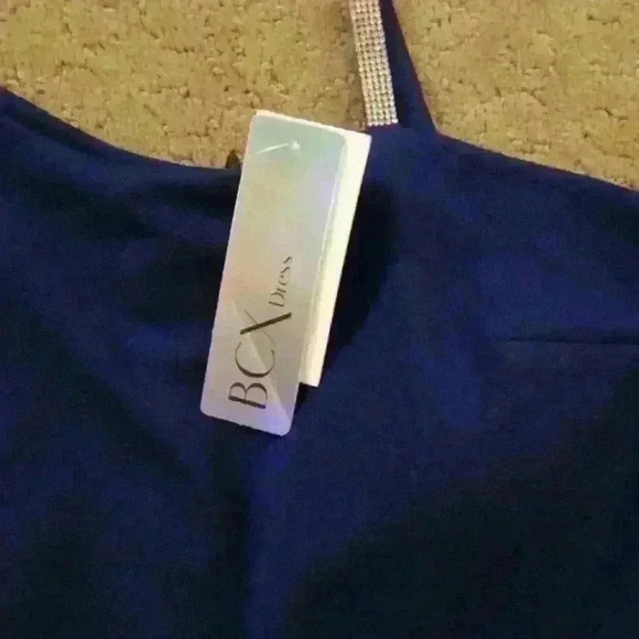 ** NWT** BCX PARTY DRESS WITH RHINESTONE STRAP SIZE XL - Picture 4 of 10